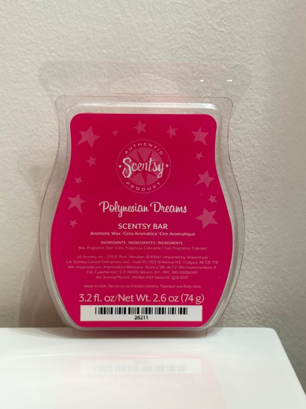 Scentsy Polynesian Dreams Wax Bar